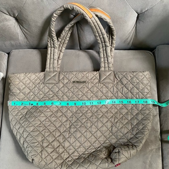 MZ Wallace Quilted Tan Tote - Picture 11 of 12